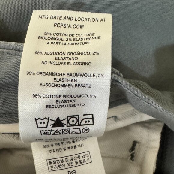 PATAGONIA Womens Stretch All-Wear Shorts Sz 4 Organic Cotton Gray Outdoor - Picture 6 of 6